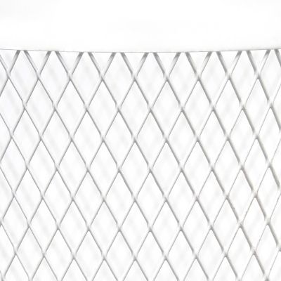 Image showing  Mesh Cylindrical Steel Table Lamp, 12.75 in., Gray