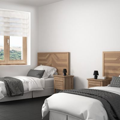 Simple Designs 8.66 in. H Mini Ceramic Globe Table Lamps, 2-Pack, Black