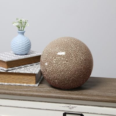 Image showing  8 in. H Stone Ball Table Lamp