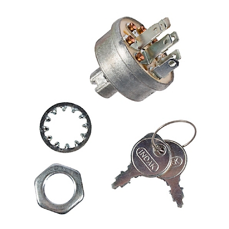 MaxPower Ignition Switch for Craftsman, Husqvarna, Poulan Mowers, OEM numbers 140301, 532140301,725-1717, 9251717, 92556