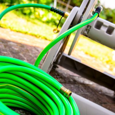 Image showing  5/8 in. x 150 ft. WeatherFLEX Medium-Duty Hose Reel Hose