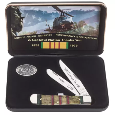 Case Cutlery 3.24" and 3.27" Vietnamese Trapper Knife Knives