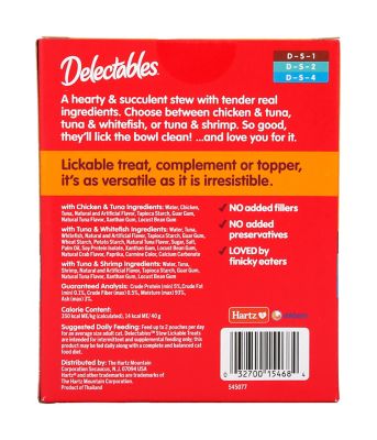 Image showing  Stew Variety Pack Lickable Cat Treat and Topper, 12 ct.