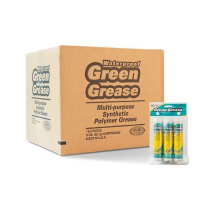 Waterproof Green Grease Omni Lubricants, 3 oz., 36 pk.
