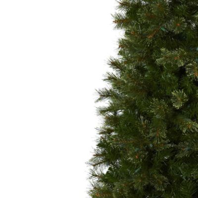 Image showing  7.5 ft. Cashmere Slim Christmas Tree with Clear Lights