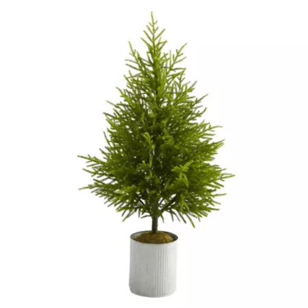 Nearly Natural 49'' Natural Looking Norfolk Island Pine Artificial Tree Artificial Christmas Trees