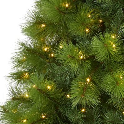 Image showing  7.5 ft. Scotch Pine Artificial Christmas Tree with 550 Clear LED Lights