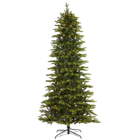 Nearly Natural Natural-Looking Artificial Christmas Tree 9 Feet 800 Clear LED Lights Artificial Christmas Trees