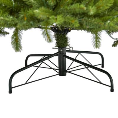 Image showing  9 ft. Sierra Spruce Natural Look Artificial Christmas Tree, 1,000 Clear LED Lights and 4,443 Tips