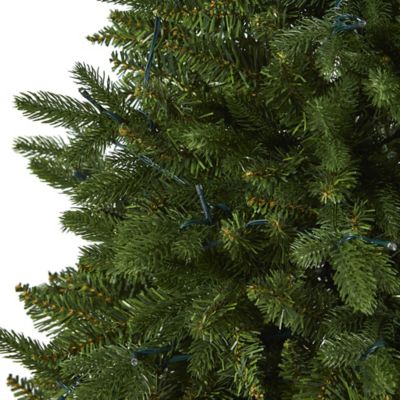 Image showing  5 ft. New Hampshire Fir Artificial Christmas Tree, 150 LED Lights