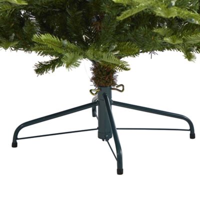 Image showing  6 ft. Layered Washington Spruce Artificial Christmas Tree with 350 Clear LED Lights & 705 Bendable Branches