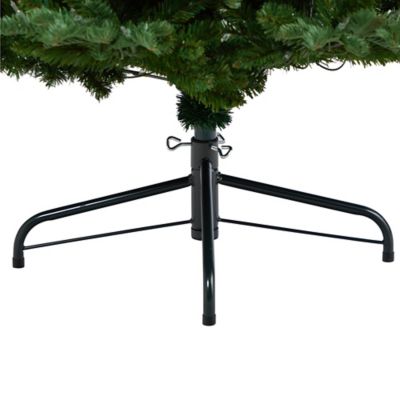 Image showing  8 ft. South Carolina Fir Artificial Christmas Tree with 650 Clear Lights and 2598 Bendable Branches