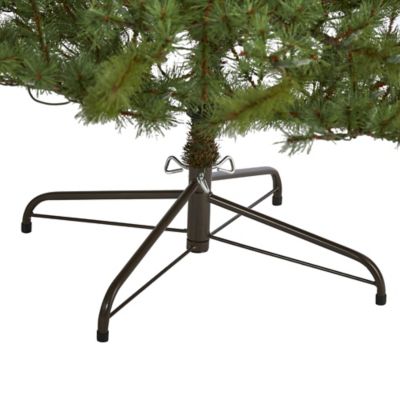 Image showing  7 ft. Vancouver Mountain Pine Artificial Christmas Tree, 450 Clear Lights and 1,762 Bendable Branches