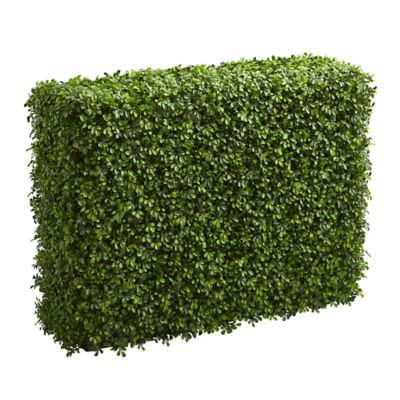 Nearly Natural 39 in. Artificial Indoor/Outdoor Boxwood Hedge
