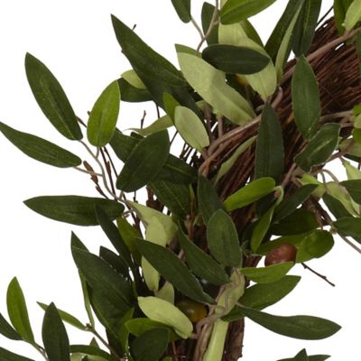 Image showing  20 in. Artificial Olive Wreath