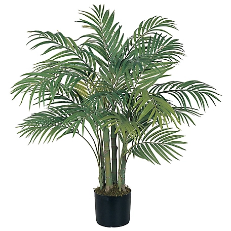 Nearly Natural 3 ft. Areca Silk Palm Tree