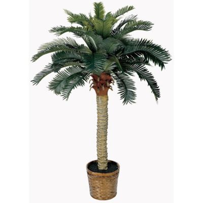 Nearly Natural 4 ft. Sago Silk Palm Tree