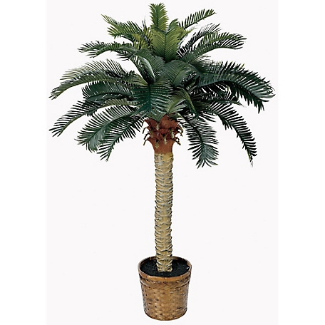 Nearly Natural 4 ft. Sago Silk Palm Tree
