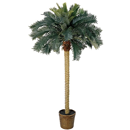 Nearly Natural 6 ft. Sago Palm Silk Tree
