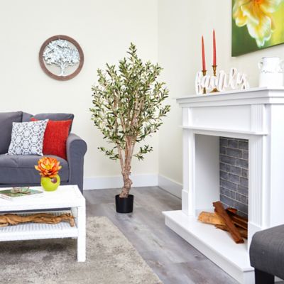 Image showing 5 th Nearly Natural 5 ft. Olive Silk Tree