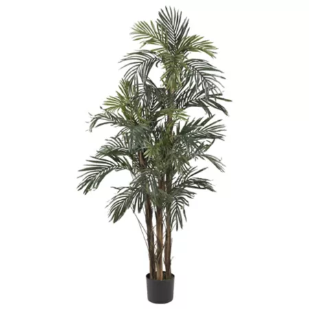 5 Foot Almost Natural Robellini Palm Silk Tree Artificial Plants & Flowers