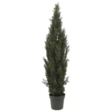 6 foot almost natural mini cedar pine indoor/outdoor Artificial Plants & Flowers