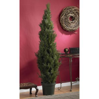 Image showing  6 ft. Artificial Indoor/Outdoor Mini Cedar Pine Tree
