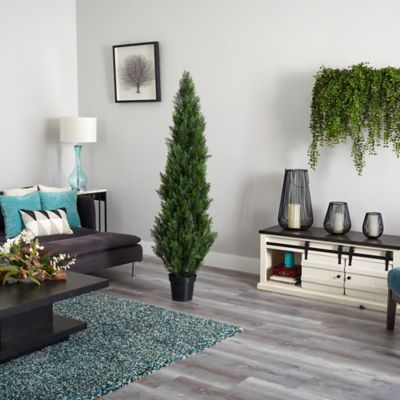 Image showing  6 ft. Artificial Indoor/Outdoor Mini Cedar Pine Tree