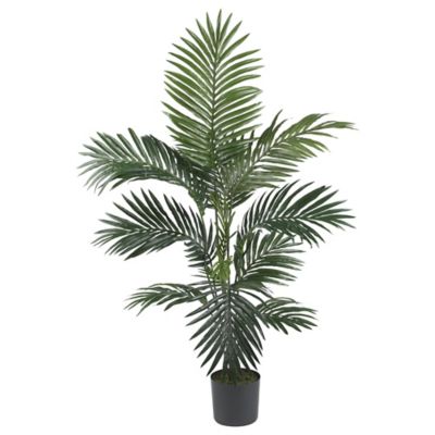 Nearly Natural 4 ft. Kentia Palm Silk Tree
