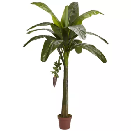 6 foot almost natural silk banana tree Artificial Plants & Flowers