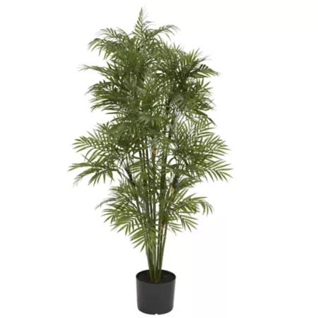 Almost natural 4 foot plastic living room palm tree Artificial Plants & Flowers