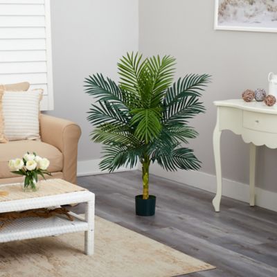 Image showing  4 ft. Artificial Golden Cane Palm Tree, 5357