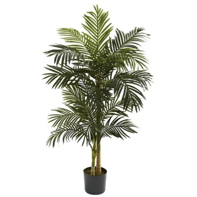 Nearly Natural 5 ft. Golden Cane Palm Tree