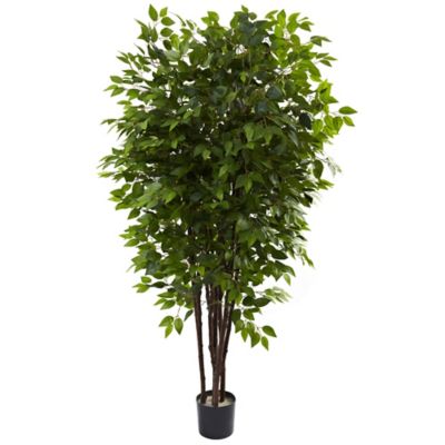 Nearly Natural 7 ft. Deluxe Ficus Tree