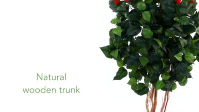 Image showing  4 ft. Artificial Hibiscus Tree