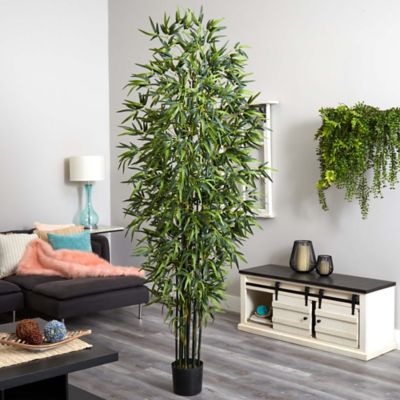 Image showing  7 ft. Artificial Green Bamboo Tree