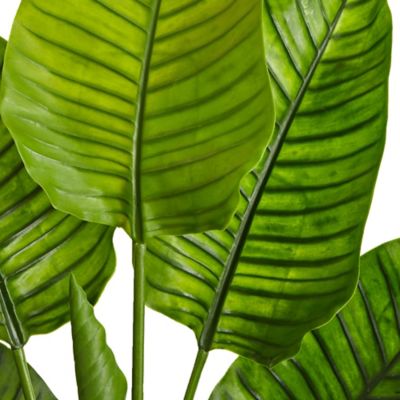 Image showing 2 th Nearly Natural 60 in. Travelers Palm Tree, UV Resistant, Indoor/Outdoor