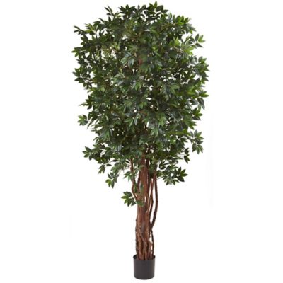 Nearly Natural 8 ft. Lychee Silk Tree