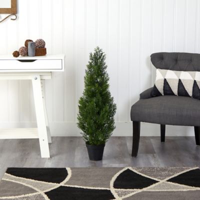 Image showing  3 ft. Artificial Indoor/Outdoor Mini Cedar Pine Tree
