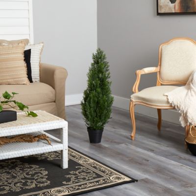 Image showing  3 ft. Artificial Indoor/Outdoor Mini Cedar Pine Tree