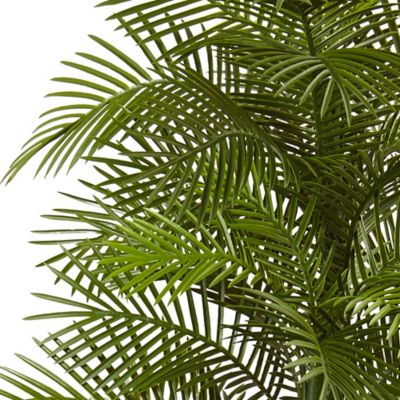 Image showing  7 ft. Artificial Indoor/Outdoor UV-Resistant Double Robellini Palm Tree