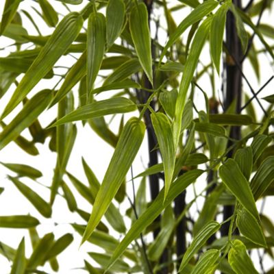 Image showing  6 ft. Artificial Indoor/Outdoor UV-Resistant Black Bamboo Tree