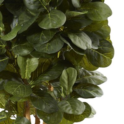 Image showing  5 ft. Fiddle Leaf Fig Artificial Tree, 30 in. W