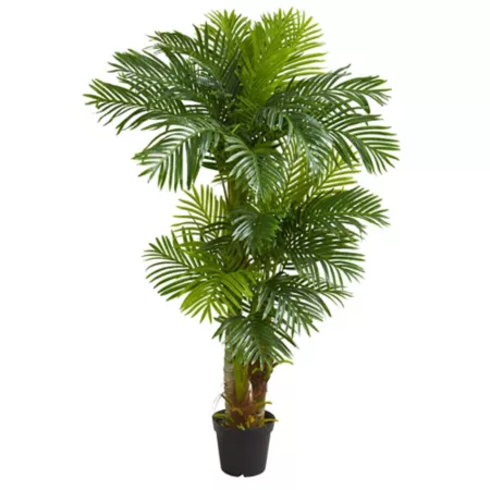 Almost Natural 6 Foot Artificial Hawaiian Palm Tree Artificial Plants & Flowers