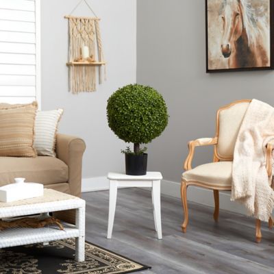 Image showing  27 in. Artificial Boxwood Ball Topiary