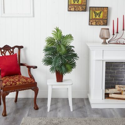 Image showing  32 in. Silk Areca Palm with Bamboo in Vase