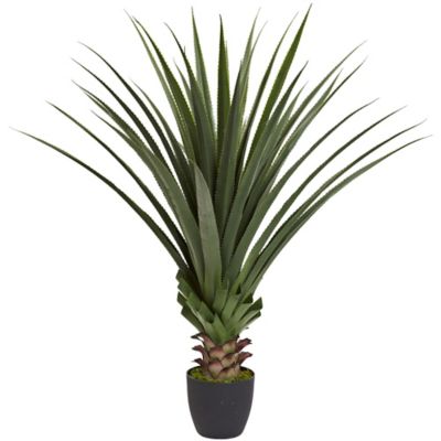 Nearly Natural 4 ft. Artificial Spiked Agave Plant