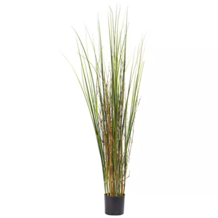 4 Foot Almost Natural Grass and Bamboo Plant Artificial Plants & Flowers