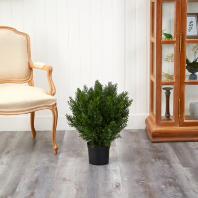 Image showing  2 ft. Artificial Indoor/Outdoor Cedar Bush