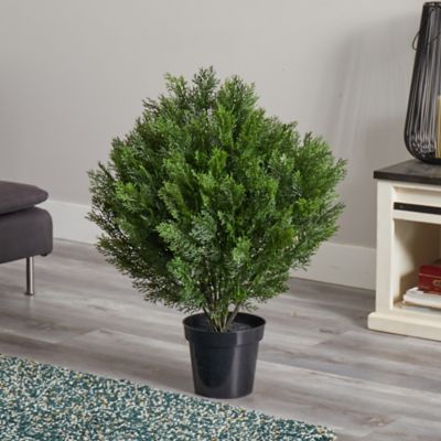 Image showing  3 ft. Artificial Indoor/Outdoor Cedar Bush